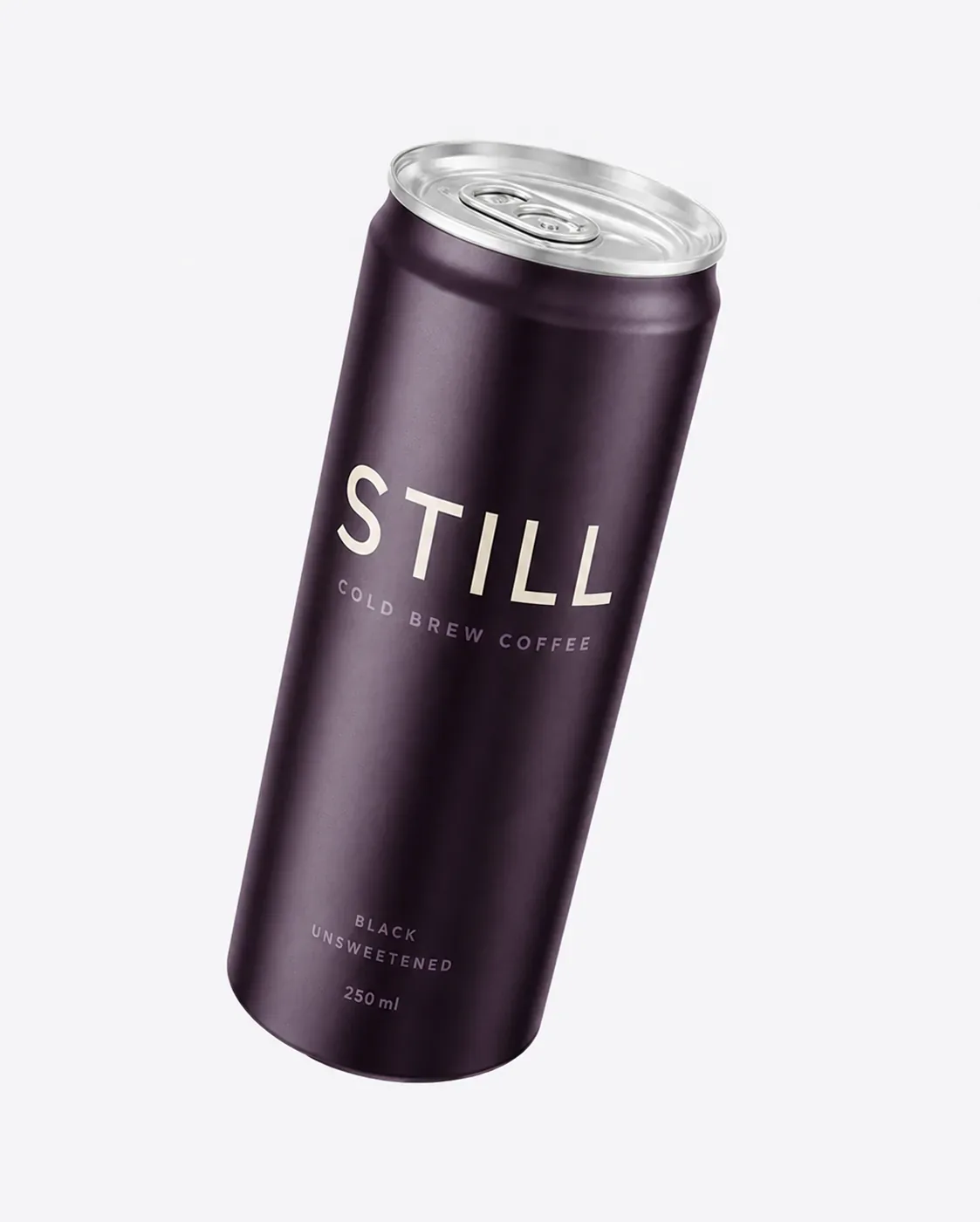 Canned cold brew coffee